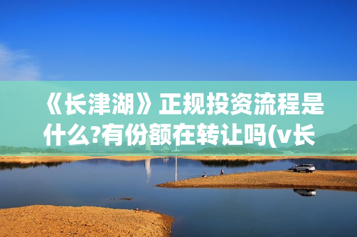 《长津湖》正规投资流程是什么?有份额在转让吗(v长津湖)