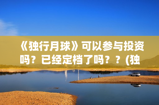 《独行月球》可以参与投资吗？已经定档了吗？？(独行月球原作)