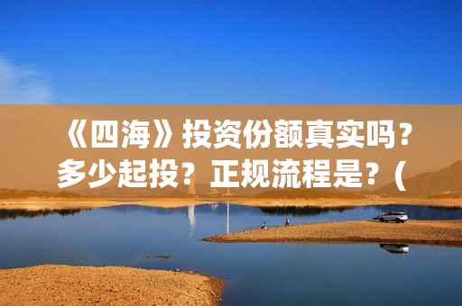 《四海》投资份额真实吗？多少起投？正规流程是？(电影四海投资)