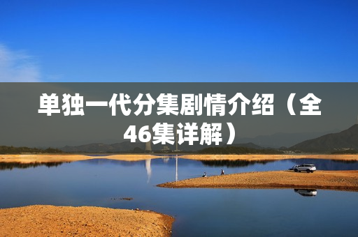 单独一代分集剧情介绍（全46集详解）