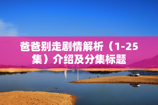 爸爸别走剧情解析（1-25集）介绍及分集标题