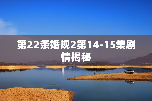 第22条婚规2第14-15集剧情揭秘