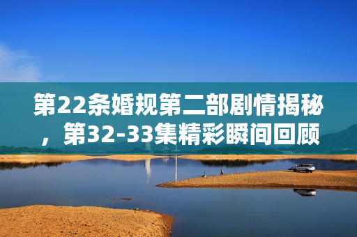 第22条婚规第二部剧情揭秘，第32-33集精彩瞬间回顾