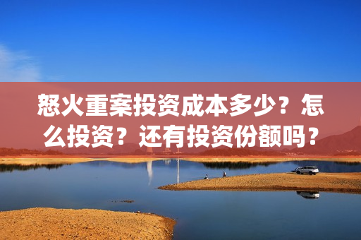 怒火重案投资成本多少？怎么投资？还有投资份额吗？(怒火重案投入多少)