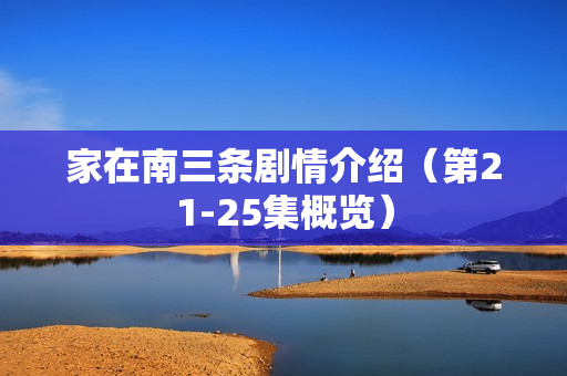 家在南三条剧情介绍（第21-25集概览）