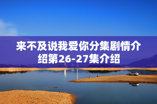 来不及说我爱你分集剧情介绍第26-27集介绍