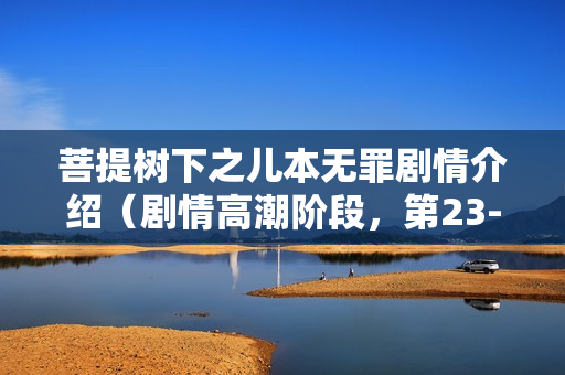 菩提树下之儿本无罪剧情介绍（剧情高潮阶段，第23-31集）