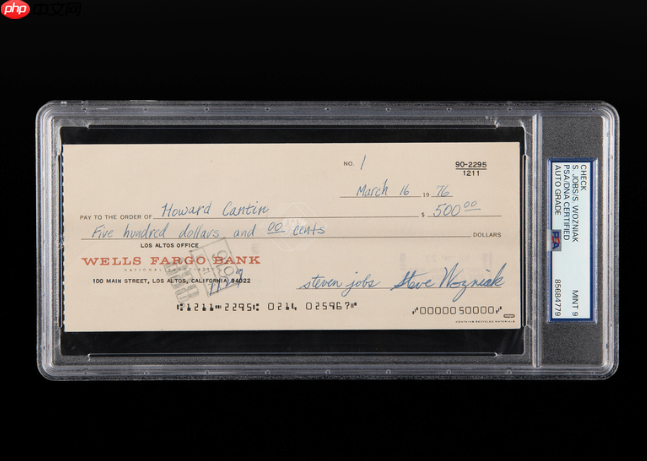 乔布斯遗物及 Apple I 原型机被拍卖