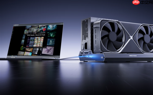 铭凡DEG2显卡扩展坞首发1299元：支持OCulink、雷电5连接