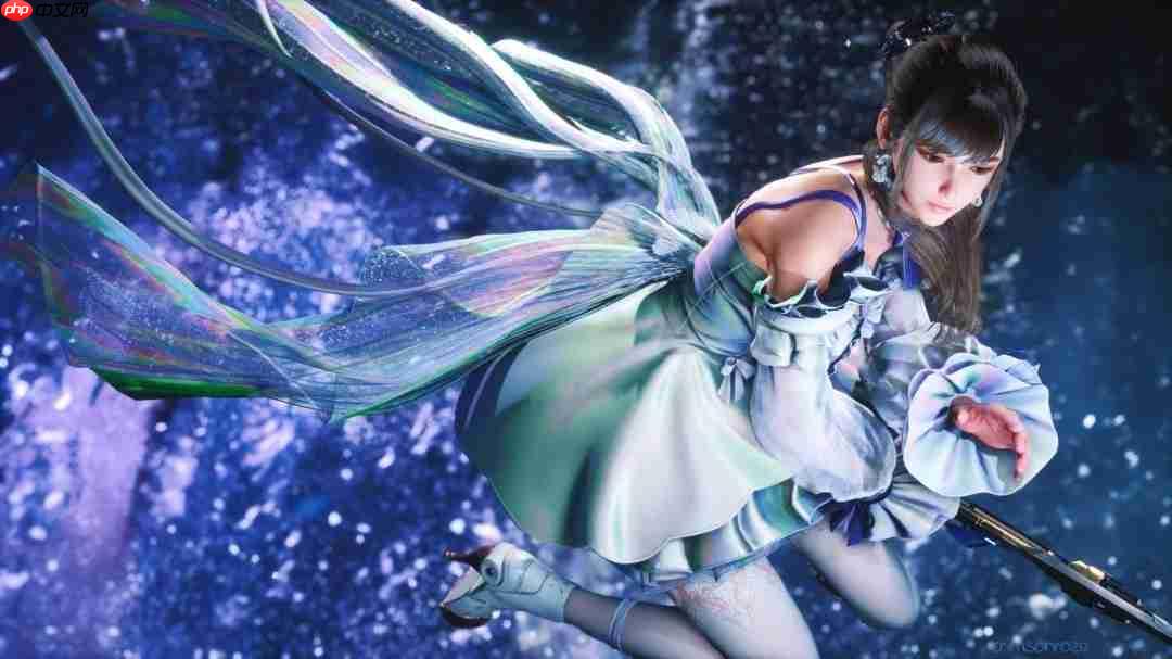 粉色连体服翘臀超性感!国外博主《剑星》伊芙新3D图