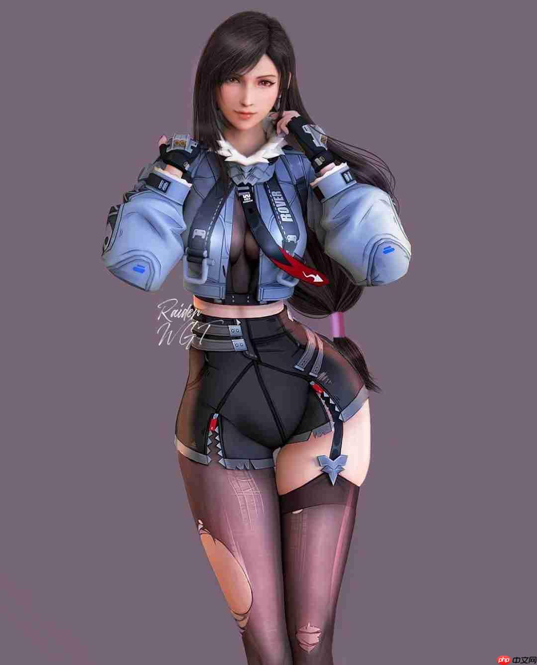 《最终幻想7》蒂法新3D美图 性感诱惑让人难把持