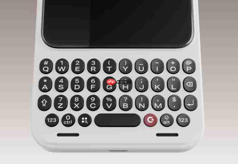 告别虚拟按键!Clicks Communicator实体键盘手机怀旧登场 燃烧你的黑莓魂