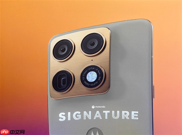 moto X70 Air Pro亮相CES:只有7mm的极致影像旗舰