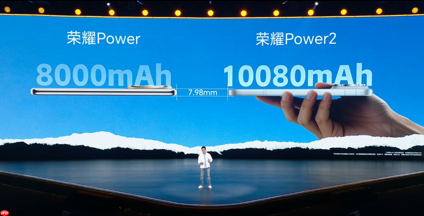 10080mAh超大电池加持！荣耀Power2正式发布：2699元起