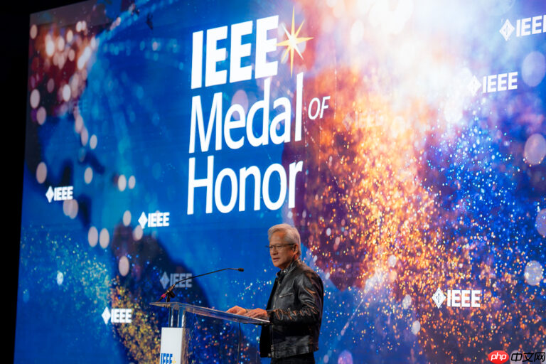 黄仁勋荣获 2026 年 IEEE 最高荣誉奖