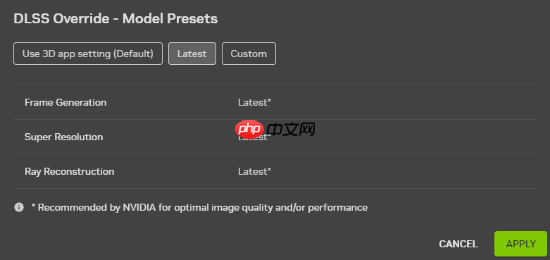 英伟达DLSS 4.5现已更新上线!设置教程来了