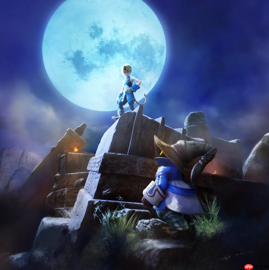 《最终幻想9》角色设计师：25周年艺图来自一代FF早期概念图稿