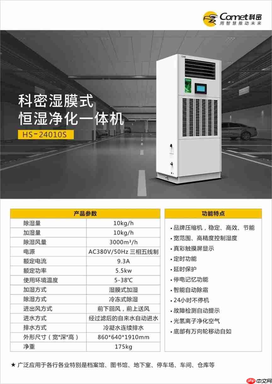 科密工业级环境控制设备,温湿调节,一机掌控!