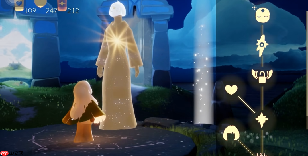 光遇矮人面具水中站立技巧全解析