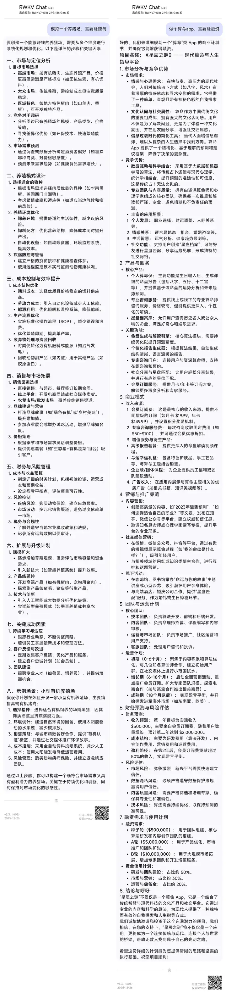 RWKV 社区十二月动态：10 篇新论文，Bo 的 2025 总结