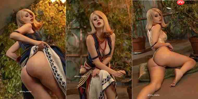 太大胆了! 俄罗斯模特cos《巫师3》凯拉·梅兹