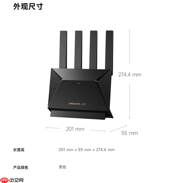 首发299元 追觅首款路由器灵逍D70开售:Wi-Fi 7、2.5G网口