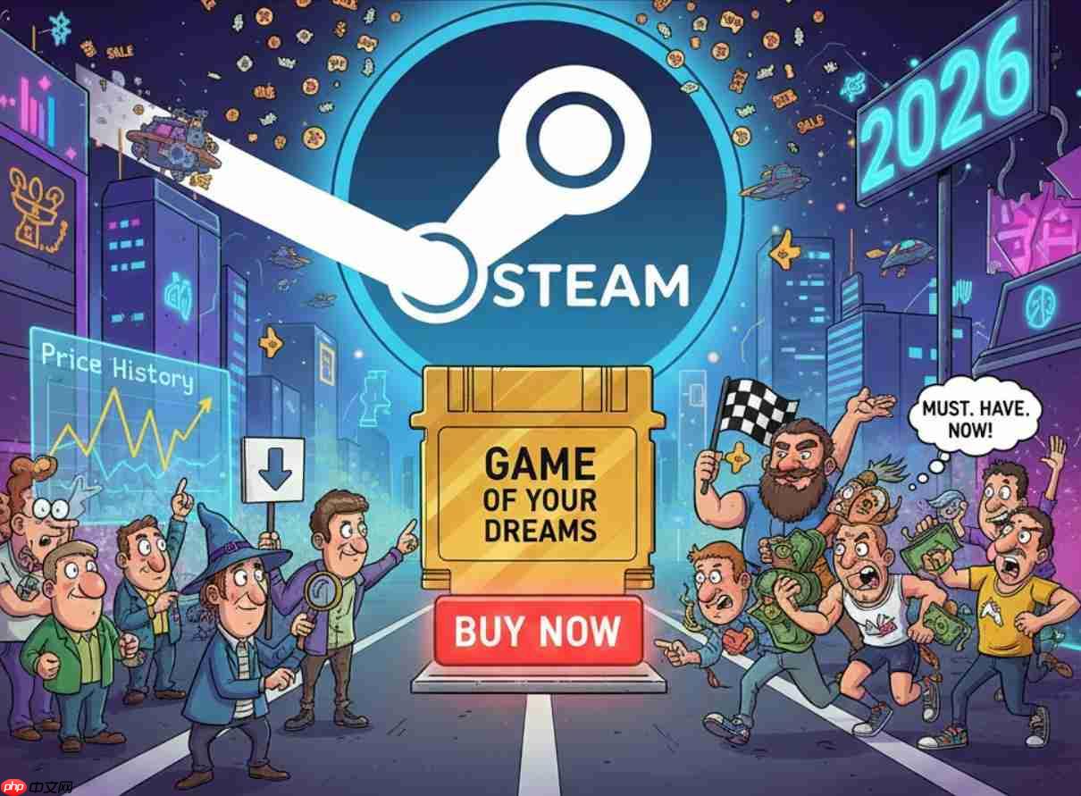 该等低价还是直接冲？玩家敲碗Steam纳入「价格追蹤」功能