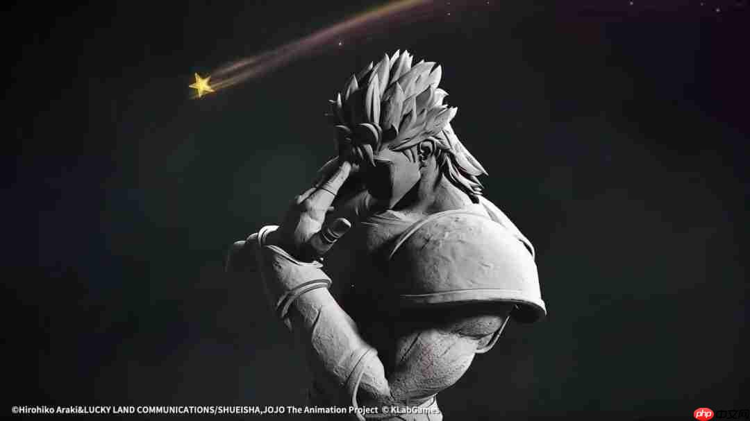 手游《JOJO的奇妙冒险:黄金赞歌》首曝PV&实机发布