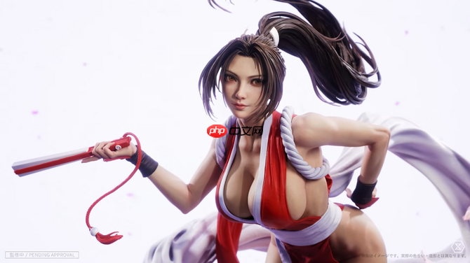 《拳皇98》版不知火舞最新雕像公开 性感无双背部压力巨大