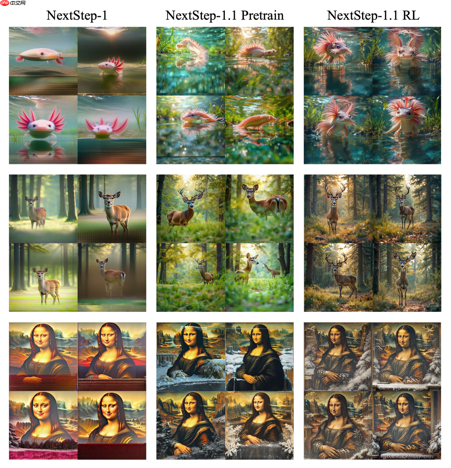 阶跃星辰发布开源图像生成模型 NextStep-1.1,提高图像保真度和训练稳定性