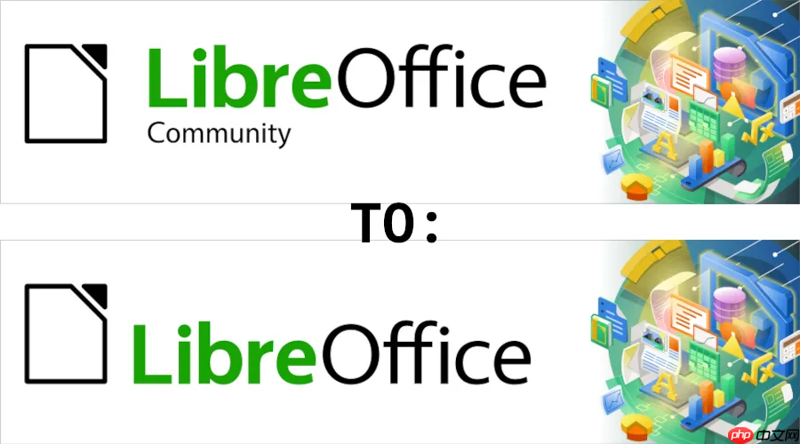 LibreOffice 26.2 不再使用 “Community Edition(社区版)” 品牌名