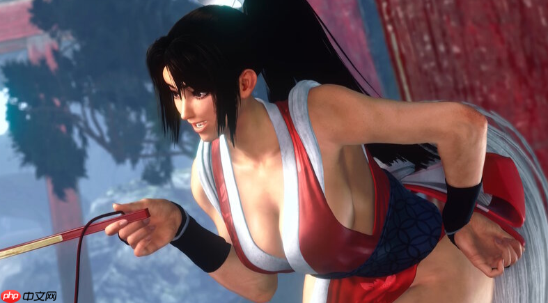 《饿狼传说》不知火舞1/7手办公布:皮革裤翘臀很性感