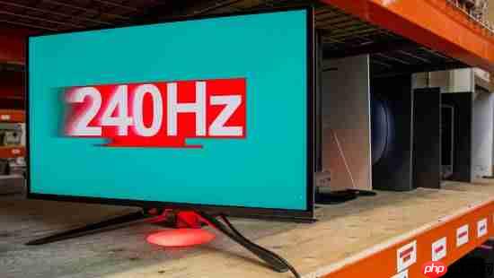 240Hz+显示器占比已近4成!你的显示器是多少?