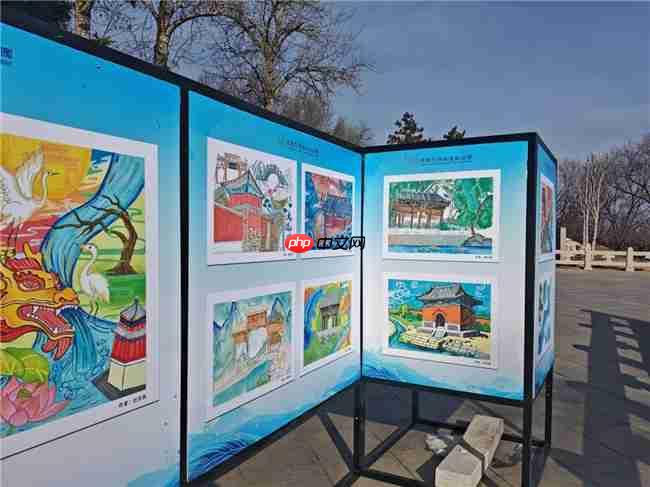 笔尖流淌千年韵，童心绘就运河情！昌平大运河源头主题绘画展温情启幕