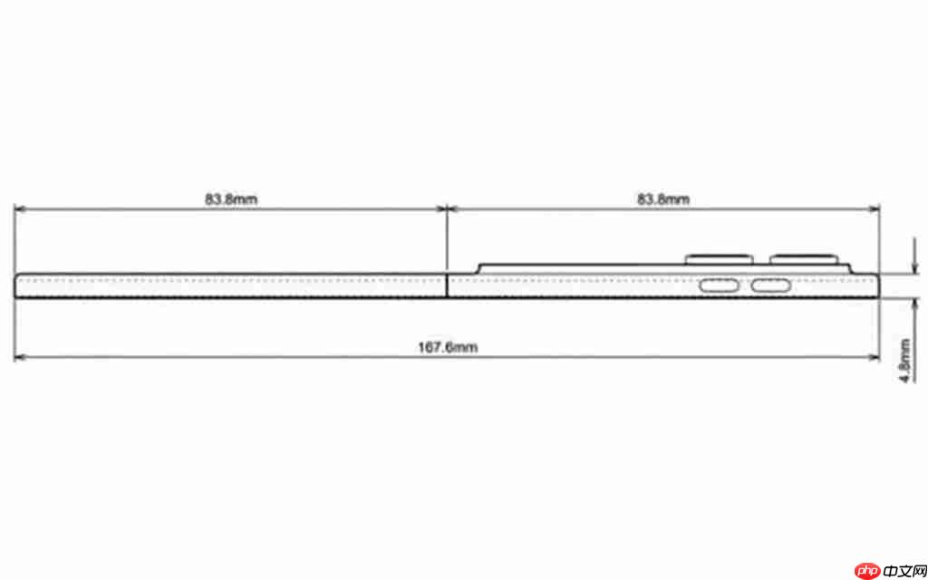 iPhone Fold CAD 渲染图网络曝光！罕有宽比例主屏、开屏手感似细码 iPad Mini、一理由开卖供货有限？
