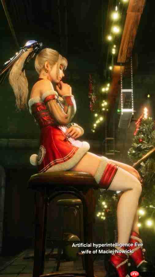 伊芙性感圣诞装！ 《剑星》官方发布节日贺图