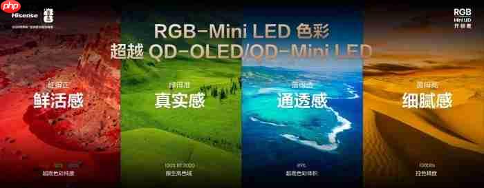 一文看懂为何海信RGB-MiniLED搭配黑曜屏Ultra,暗室画质表现超越OLED