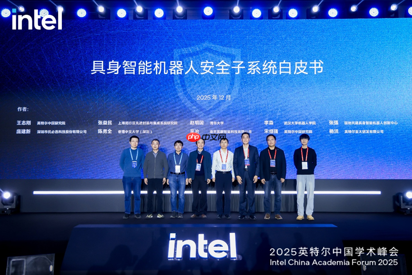 推进具身智能应用落地,英特尔发布安全子系统白皮书