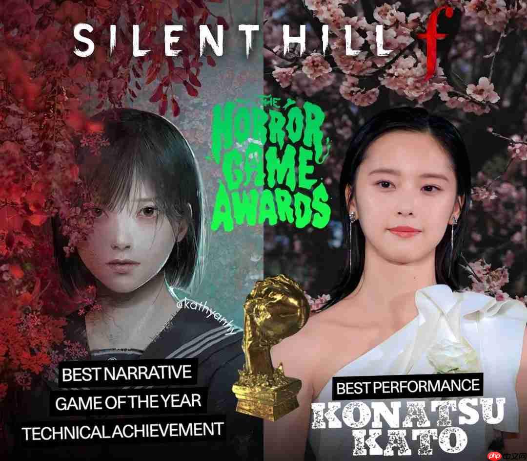 《寂静岭f》横扫2025恐怖游戏奖 小岛秀夫获终身成就奖