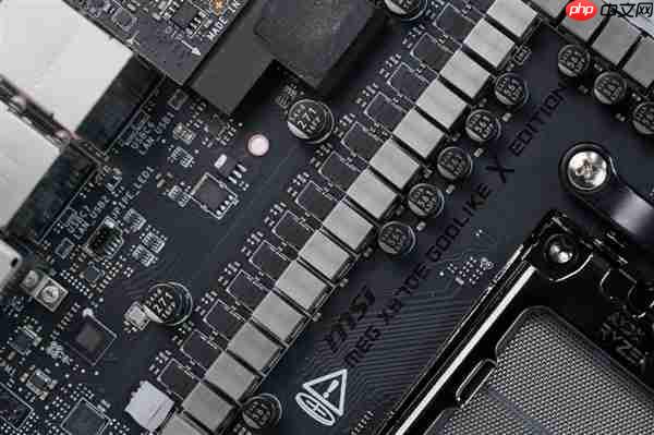 限量1000块!微星MEG X870E GODLIKE X EDITION主板图赏