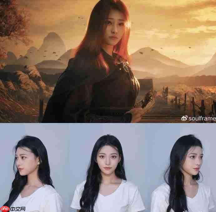 《影之刃零》女角脸模章谨之:看到游戏形象很开心