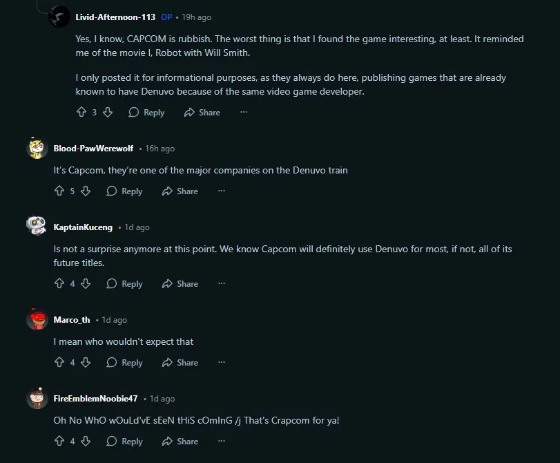 臭名昭著！卡普空新作《虚实万象》D加密遭玩家怒喷抵制