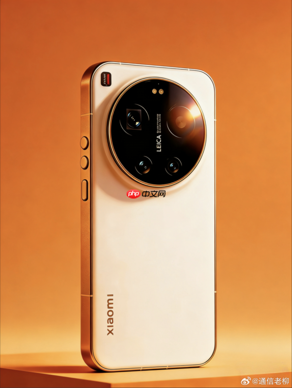 小米17 Ultra渲染图曝光:采用圆形模组设计 本月发布