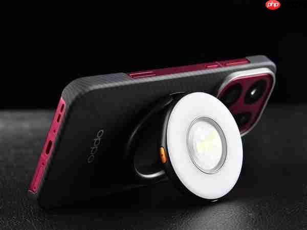 OPPO哈苏磁吸闪补光环灯上手:199元闭眼入