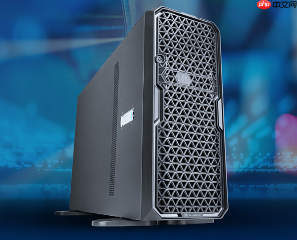 银昕新款工作站机箱售价超四千:门板带锁防盗 8热插拔硬盘位