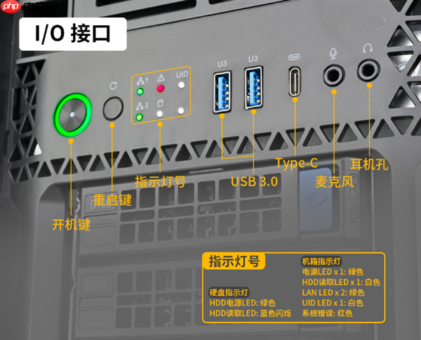 银昕新款工作站机箱售价超四千:门板带锁防盗 8热插拔硬盘位