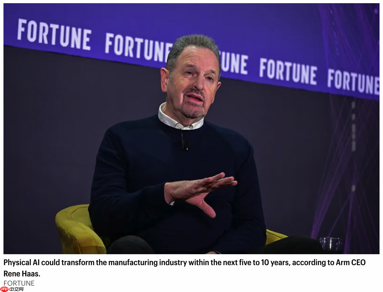 Arm CEO:物理 AI 机器人五年内将取代大量工厂岗位