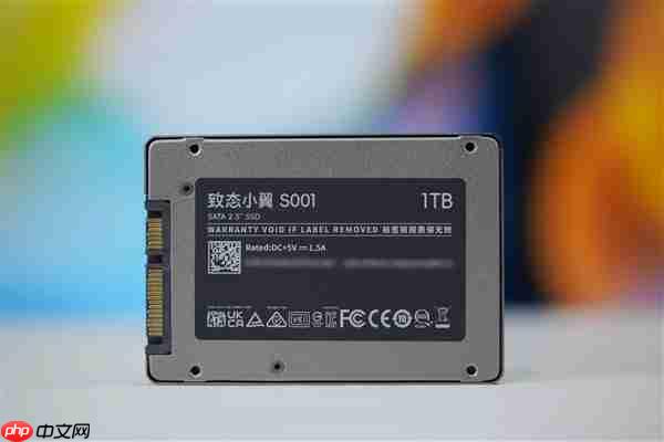 长江存储原厂颗粒!致态小翼S001 1TB SSD图赏
