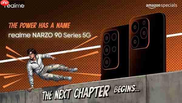 真我Narzo 90系列预热：升级后置摄像头与显示屏