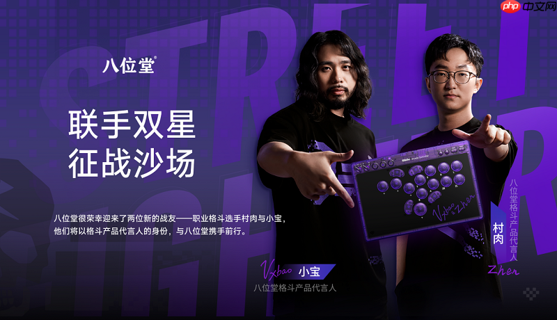 冠军之选，八位堂天刃星街机控制器紫透双签版重磅上市